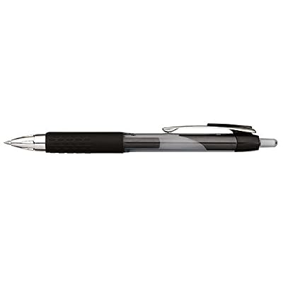 uniball Vision Elite Rollerball Pens with 0.5mm Fine Point Micro Tip, Black, 12 Count & uniball Gel Pens, 207 Signo Gel with 0.7mm Medium Point, 4 Count, Black Pens are Fraud Proof