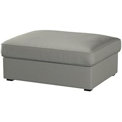 Kivik Gris Dekoria Funda de repuesto para reposapiés Kivik funda para modelo Kivik gris