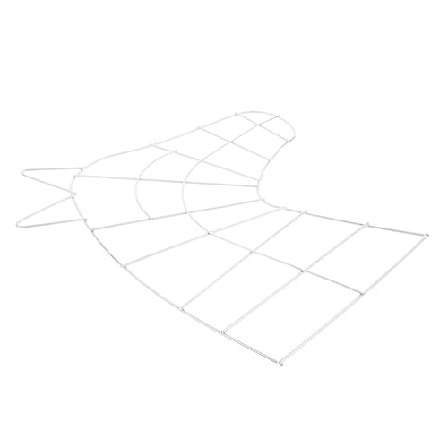 GOOHOCHY Metal Horse Head Wreath Frame DIY Iron Wreath Support for Home Decoration Smooth Surface Iron Material for Christmas Weddings Halloween and Events Compact Design