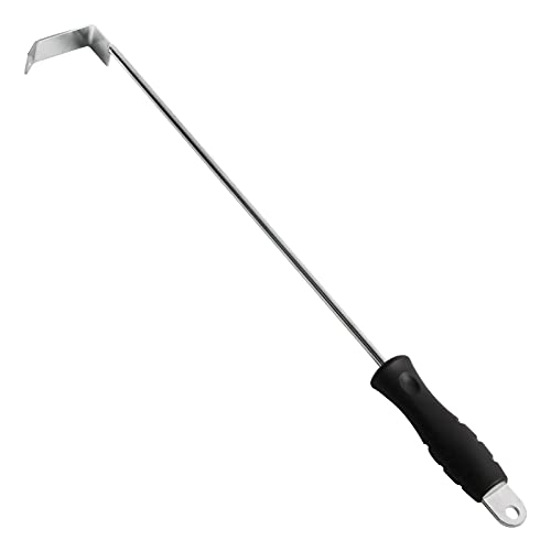Herramienta para cenizas para parrilla de acero inoxidable 17.5" miniatura 1