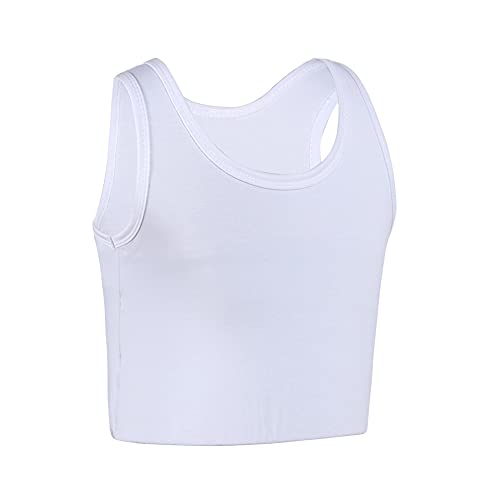 Image of Women Transgender Tomboy FTM Pull On Closure Elastic Chest Binder Pullover Tank Top