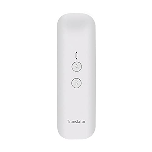 Mini traducteur intelligent multilingue vocal autonome rechargeable Bluetooth 5.0