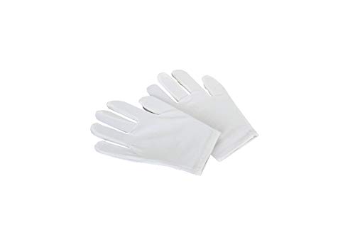 Gants hydratants anti-mains sèches en tissu blanc lavable