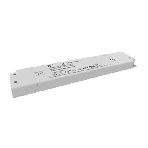 Alimentation LED 24V 36W ultra-mince à tension constante pour miroir salle de bain