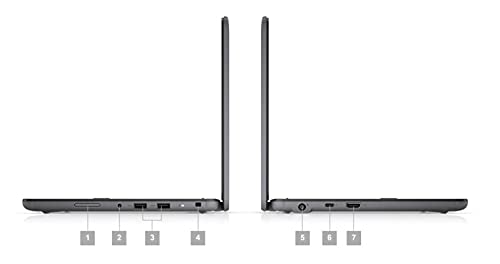 Image of Dell Latitude 3120 Laptop | 11.6 inch 1366x768 HD | Celeron - N5100-128GB SSD Hard Drive - 4GB RAM | 4 cores @ 2.8 GHz Win 10 Home Black (Renewed)