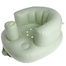 Image of Soft Baby Bath & Floor Seat /Sofa /Chair with inbuilt Inflatable Pump (Japan Soft Baby Bath)