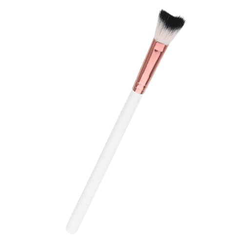 LIFKOME Highlighter Makeup Brush Shaped Soft Bristles for Nose Contouring Highlighting Versatile Portable Design for Outdoor Use Easy to Clean