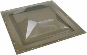 Sun-Tek Mobile Home Skylight 16"x16" 14x14 Double Pane Sapphire Dome. Flashing Flange is 21"x21"