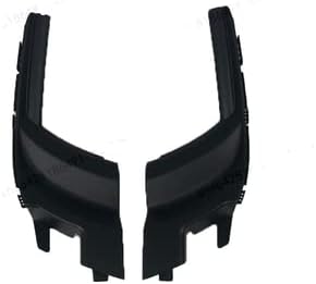 2 PCS COVER DASH COWL HOOD GRILLE SET COMPATIBLE WITH ISUZU DMAX D MAX 2012-