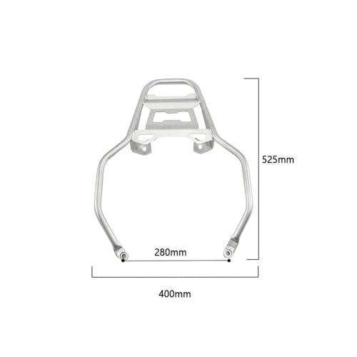 Support de coffre arrière moto pour sécuriser vos longs trajets