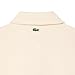 Lacoste Women's Polo Collar Sweatshirt, Off White, 4