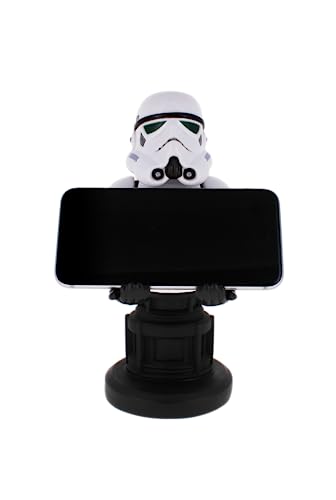 Cable Guys - Star Wars Stormtrooper Gaming Accessories Holder & Phone Holder for Most Controller (Xbox, Play Station, Nintendo Switch) & Phone