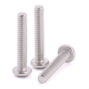 Miniatura 8 de 14-20 x 1 (30 piezas) Tornillos de máquina de cabeza de pan, acero inoxidable 304 (18-8), unidad Phillips, tornillos de cabeza de bandeja