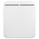 MYLEK Electric Panel Space Heater Radiator - Wall Mounted or Free Standing -Electric Energy Efficient, Open Window Detection, Thermostat, Timer, Anti Frost, Bathroom IP24, ERP Lot20 (500W White)