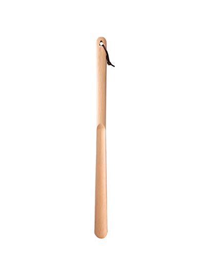Calzador de madera con mango largo de nogal ideal para el recibidor de casa