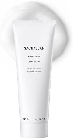 SACHAJUAN Volume Cream For Blow Dry or Sculpting 125 ml, Gives Hair Volume & Shine & Adds Moisture And Balance. Contains Ocean Silk Technology Which Protects From Heat.