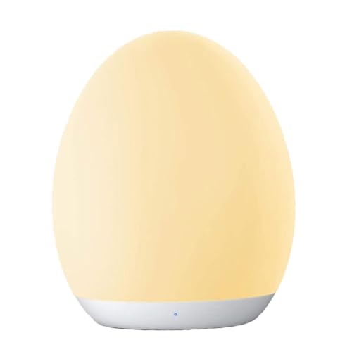 Lampe de chevet contrôle tactile et veilleuse œuf RVB pour chambre enfant USB
