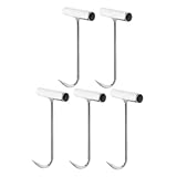 Photo Gallery popetpop 5 pezzi ganci per carne forma acciaio inossidabile con manico ergonomico ganci per macelleria cucina e ristorante per lavorazione e sfilettatura della carne Photo Gallery popetpop 5 pezzi ganci per carne forma acciaio inossidabile con manico ergonomico ganci per macelleria cucina e ristorante per lavorazione e sfilettatura della carne