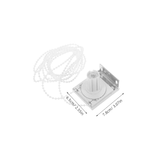 Unomor 1Set Roller Blind Clutch Bracket Replacement Kit with Accessories for Window Treatments Complete for Roller Shades Includes Beaded Chain for Home Repair