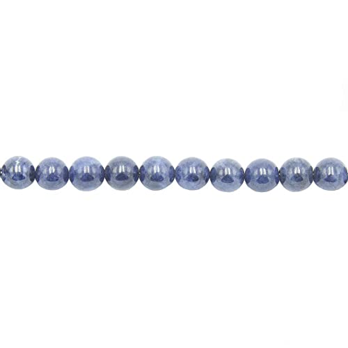 Fil Saphir pierres boules 8mm pour créer vos bracelets bien-être