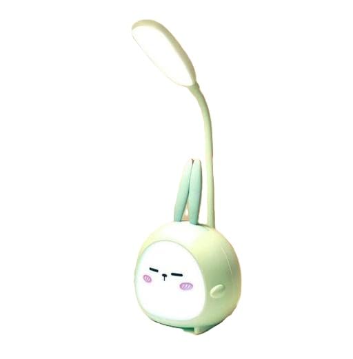 Lamp for Kids Rechargeable USB LED Cute Cartoon Desk Lamp for Study Table with RGB Color Changing Blue 1-image-44