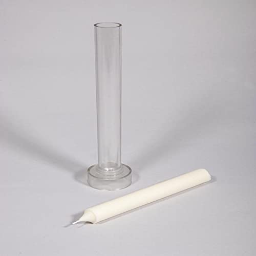 Rayher Taper Candle Making Kit with Mould and Wick, Reusable Casting Mould Set for Wax and Concrete Crafts Candle Mould Set - Image 2