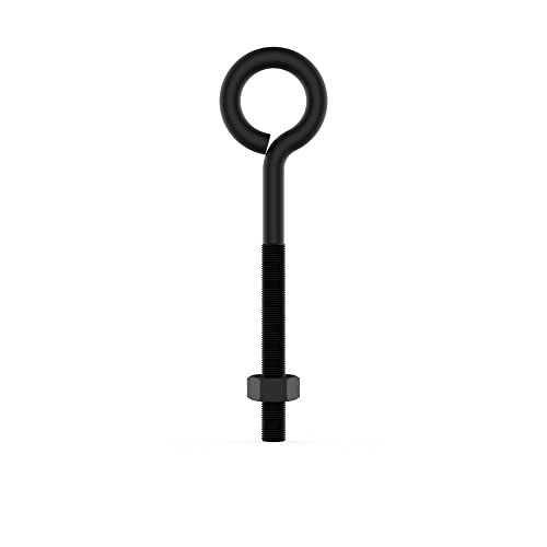 Image of National Hardware N820-086 Eye Bolt, 3 /8 inch x 6 inch, Storm Shine Finish