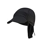 ❤Schützt vor der Sonne. Geeignet für Fernreisen mit Sonnenschutz und Stichfestigkeit. Gutes Cap für Arbeiten im freien Kopf ist geschützt und Schweiß wird von Gesicht fern gehalten. Ideal zum Gartenarbeit Schwimmen Joggen Laufen Wandern Berggehen Radfahren und Motorrad