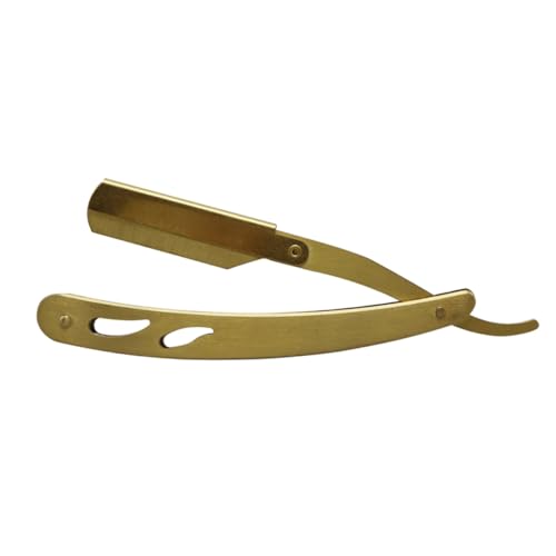NOLITOY afeitadora manual para hombres eyebrow razor maquina de afeitar hombre maquinillas de afeitar facial cera maquinilla de afeitar manual maquinilla de afeitar de los hombres Golden