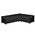 WLEAFJ Patio L-Shaped Sectional Sofa Cover Waterproof, Heavy Duty Outdoor Sectional Couch Cover with Air Vent, Right Facing, 104" L/83" L x 32" D x 31" H