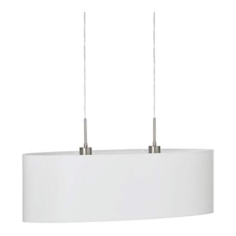 EGLO Lámpara de techo Pasteri, 2 focos, ovalada Cover