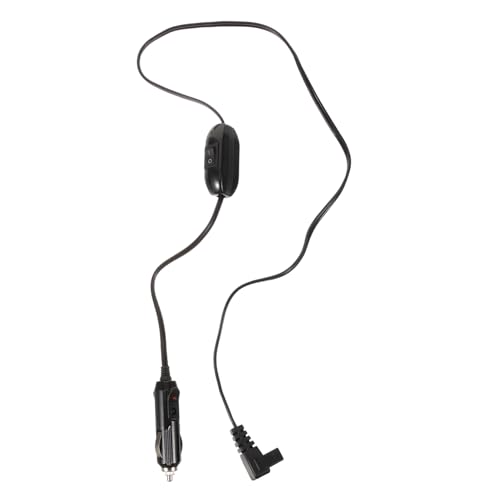 Parliky Car Fridge Power Extension Cord with Switch Durable Cable for Portable Refrigerators Compatible with Car Fridge Models Easy Plug and Play Design