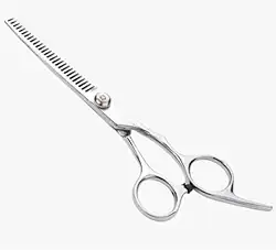 Tesoura Cabelo Profissional, Tesoura para Cortar Cabelo Fio A Laser E Desbastadora para Barbeador E Cabelereiro(Desbastadora)