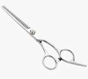 Tesoura Cabelo Profissional, Tesoura para Cortar Cabelo Fio A Laser E Desbastadora para Barbeador E Cabelereiro(Desbastadora)
