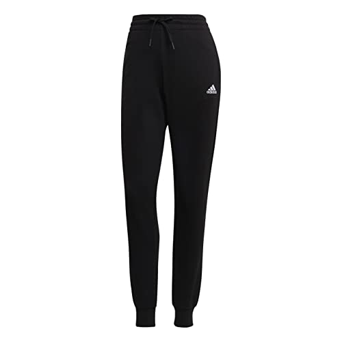 Adidas Women Essentials Linear Pants - Black/White, Large