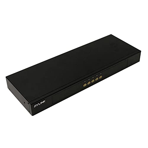 Cablematic - KVM Switch 4-Port DYLINK Rack 19