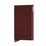 Secrid Unisex Cardprotector Travel Accessory Envelope Card Holder Bordeaux, bordeaux, 10.20 cm