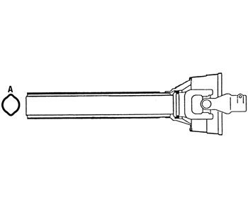 Constant Velocity Implement Half Shaft Part No: A-WM58482