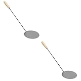 Photo Gallery mikinona 2 pezzi di cucchiaio in metallo con manico in legno per friggere facile da usare per la cucina di casa Photo Gallery mikinona 2 pezzi di cucchiaio in metallo con manico in legno per friggere facile da usare per la cucina di casa