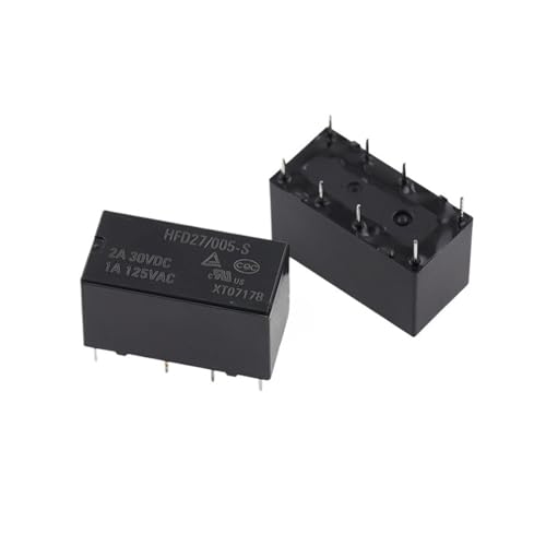 Relais HFD27-024-S 24V à 8 pins de commutation 2A équivalent HJR1-2C