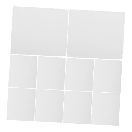 BIUDECO 10pcs Nonabrasive Guitar Cleaning Cloth for Instrument Care Gentle Guitars Violins and Cellos Efficiently Removes and Smudges Portable and Lightweight