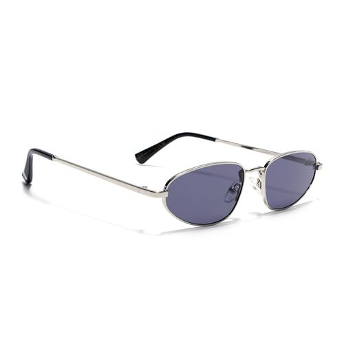 Image of Voyage UV Protected Oval Sunglasses for Men & Women