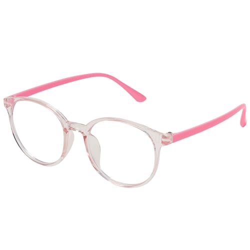 Aomig Lunettes Anti Lumière Bleue Enfant, 3Pcs Blocage Lumière Bleue Monture Rectangulaire, Lunettes d'ordinateur Enfant, Anti-Éblouissement Anti-Fatigue