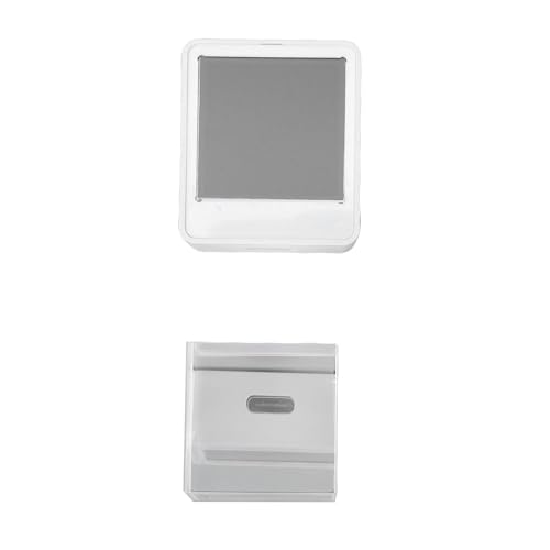 Headerbs ホログラムキューブ 3D ホログラフィックフォトディスプレイ、ABS 素材、スマートウェザーステーション LED デジタル時計、机や車の装飾に最適 [3]