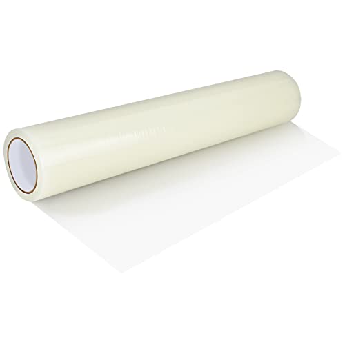 Youyijia Carpet Protector Roll 60cm x 100m Carpet Protector Film Self Adhesive Carpet Floor Protection Film Clear Heavy Duty Puncture Water Resistant Carpet Floor Protector