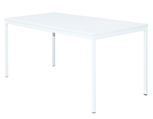 Preisvergleich Produktbild Schreibtisch Besprechungstisch Büromöbel Verkaufstisch Vielzwecktisch 120x80"NEU" 331037 Weiß