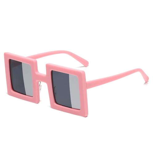 Lunettes de soleil tendance 2025 femmes hommes rétro rose gris UV400