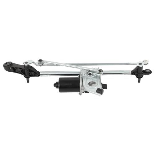 Image of cciyu Front Wiper Motor With Linkage Assy Compatibility with 2013-2018 For For 320i,2017-2020 For For 440i xDrive,2015-2020 For For M4 OE: 61617260488 4 Pins