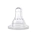 NUK First Essentials Silicone Baby Bottle Nipples, Slow Flow, 6 Pack