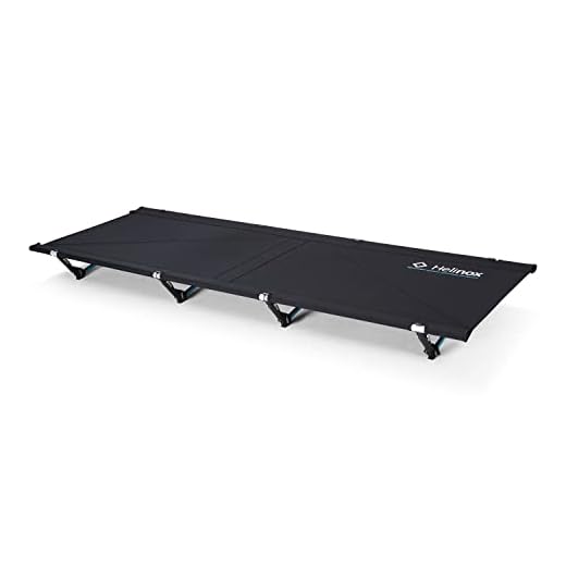 Helinox Cot Max gebaut, ist Diese erweiterte Version der Cot One erstaunlich leicht und gut verstaubar (Black)